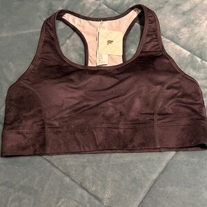 Fabletics charcoal Sports Bra